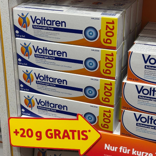 VOLTAREN Schmerzgel forte 23,2 mg/g